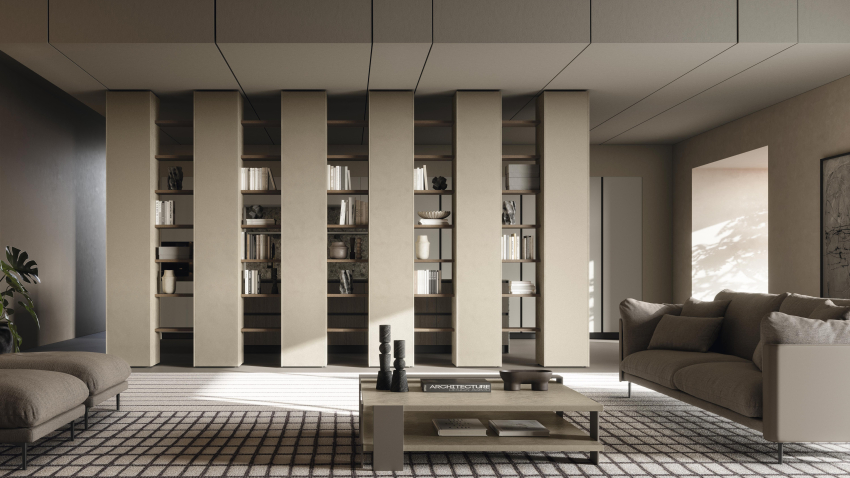 Colonne terra soffitto