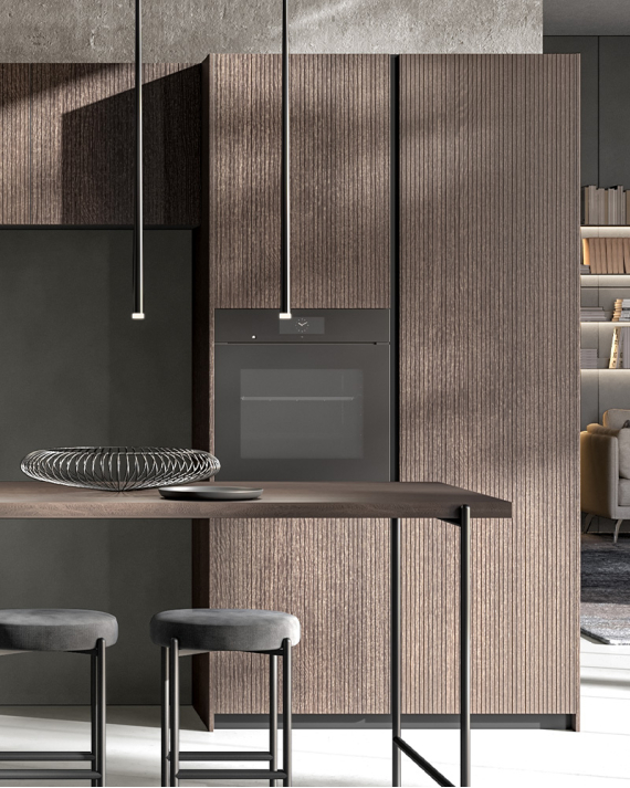 Красота дверей с каннелюрами